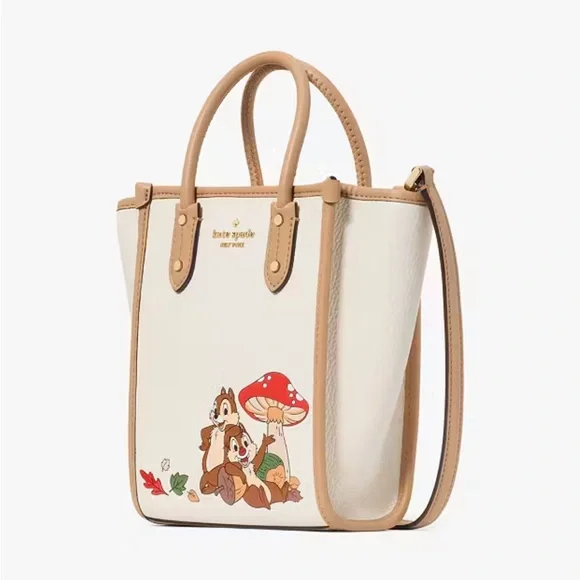 Kate Spade Ella Disney X KSNY Chip N Dale Mini Tote🎀 - Picture 3 of 7